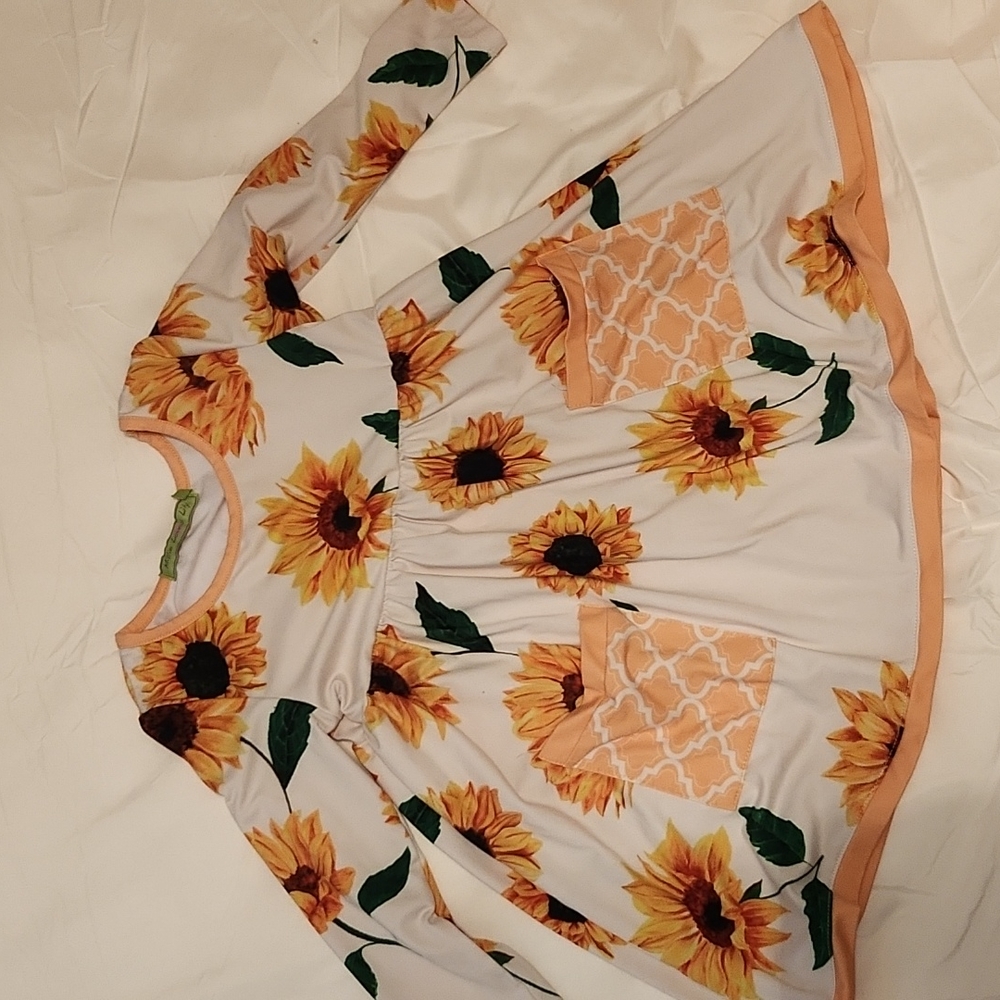 Millie Loves Lily sunflower dress size 3